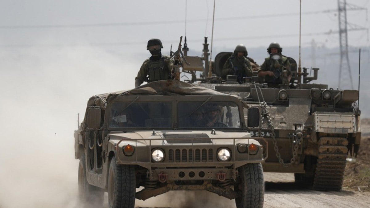 Israil ordusundan Sifa Hastanesine 4 baskin 20 olu 200 olu